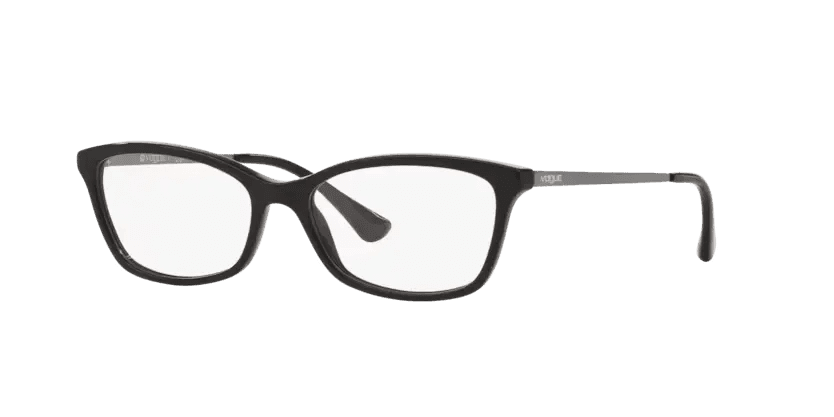 Vogue Eyewear Frame VO5042I in Black (W44), front three-quarter view