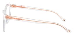 Coach Frame HC6242U in Transparent Clear (5111), side profile view