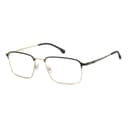 Carrera Frame 8927 in MATTE BLACK GOLD, three quarter view