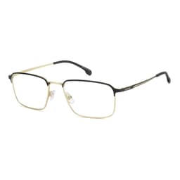 Carrera Frame 8927 in MATTE BLACK GOLD, three quarter view