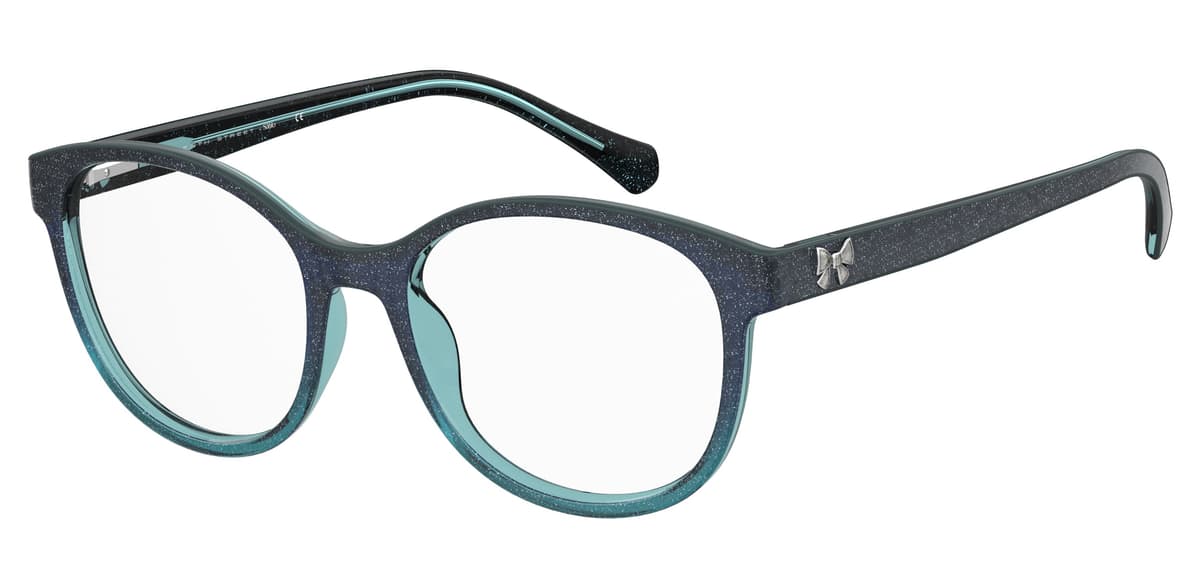 Seventh Street Frame 7A 590 in Blue Shaded (WTA), front three-quarter view