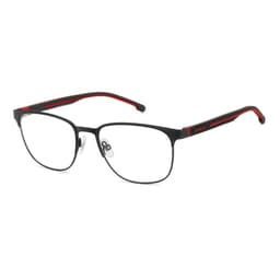 Carrera Frame 8917 in MATTE BLACK RED, three quarter view