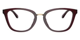 Coach Frame HC6272U in Milky Merlot (5915), straight front view