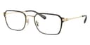 Coach Frame HC5167 in Light Gold/Black (9005), front three-quarter view