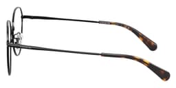 Coach Frame HC5116D in Shiny Black / Blue Light Filter (9331SB), side profile view