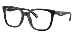 Coach Frame HC6271U in Black (5002), front three-quarter view