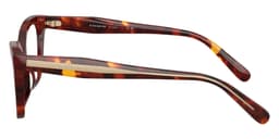 Coach Frame HC6290U in Walnut Tortoise 5938 (5938), side profile view