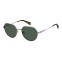 Polaroid Sunglasses PLD 6236/S/X in RUTHENIUM GREEN, three quarter view