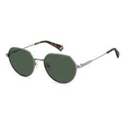 Polaroid Sunglasses PLD 6236/S/X in RUTHENIUM GREEN, three quarter view