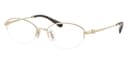 Coach Frame HC5207TD in Shiny Light Gold 9005 (9005), front three-quarter view