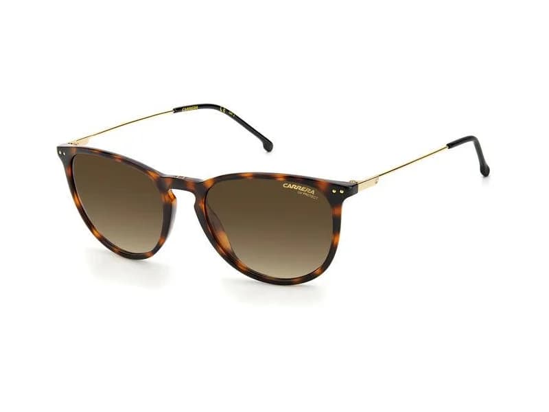 Carrera Sunglasses 2027T/S in Havana (086), front three-quarter view