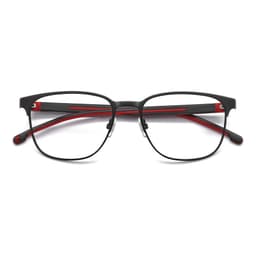 Carrera Frame 8917 in MATTE BLACK RED, folded