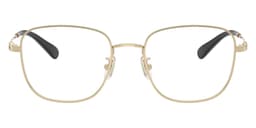 Coach Frame HC5198TD in Shiny Light Gold (9005), straight front view