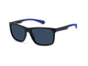 Polaroid Sunglasses PLD 7043/S in Negro (0VK), front three-quarter view
