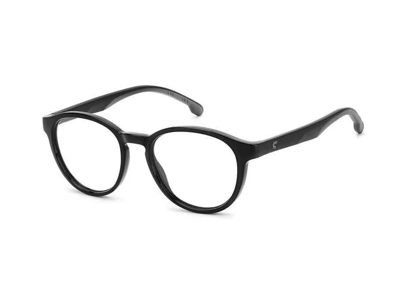 Carrera Frame 2052T in Negro (08A), front three-quarter view