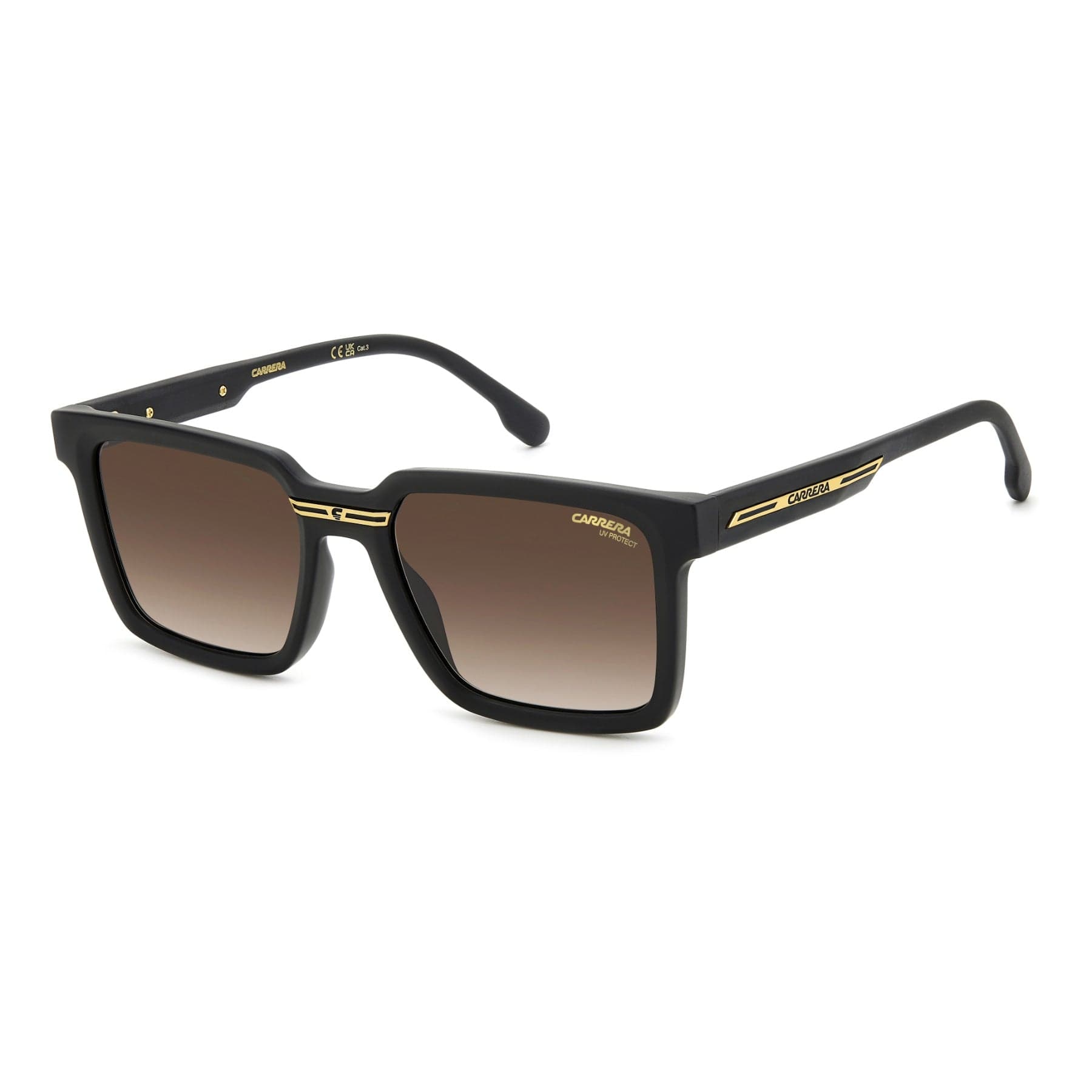 Carrera Sunglasses VICTORY C 02/S in MATTE BLACK, three quarter view