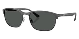 Ray-Ban Sunglasses RB4469 in Sand Gray / Dark Gray 601787 (601787), front three-quarter view