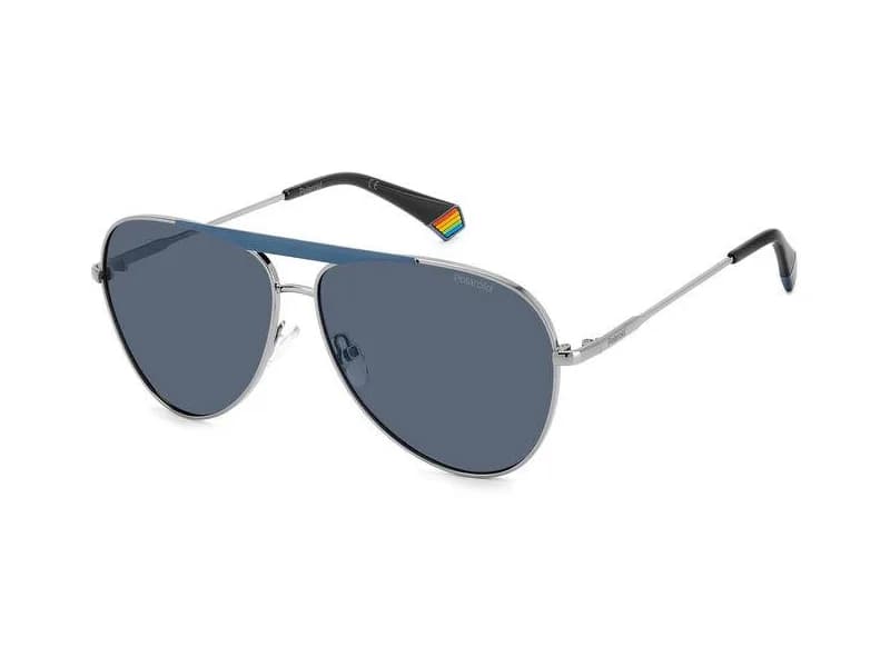 Polaroid Sunglasses PLD 6200/S/X in Gris (V84), front three-quarter view