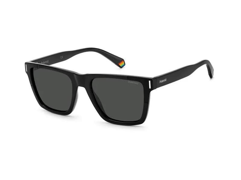 Polaroid Sunglasses PLD 6176/S in Negro (807), front three-quarter view