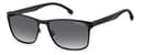 Carrera Sunglasses 2037T/S in Black (807), front three-quarter view
