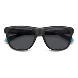 Polaroid Sunglasses PLD 2163/S in MATTE BLACK, straight front view