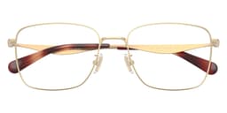 Coach Frame HC5205 in Satin Light Gold 9005 (9005), straight front view