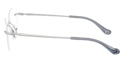 Coach Frame HC5185 in Shiny Silver (9001), side profile view