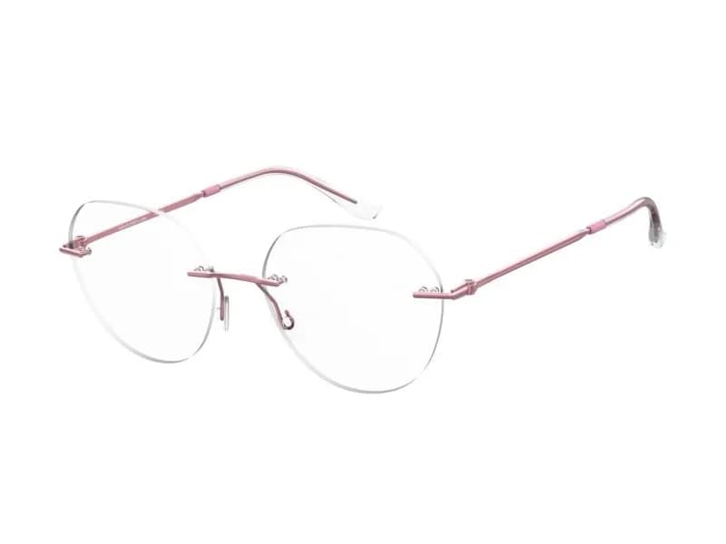 Seventh Street Frame 7A 599 in Rosa (35J), front three-quarter view