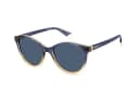Polaroid Sunglasses PLD 4133/S/X in Azul (YRQ), front three-quarter view