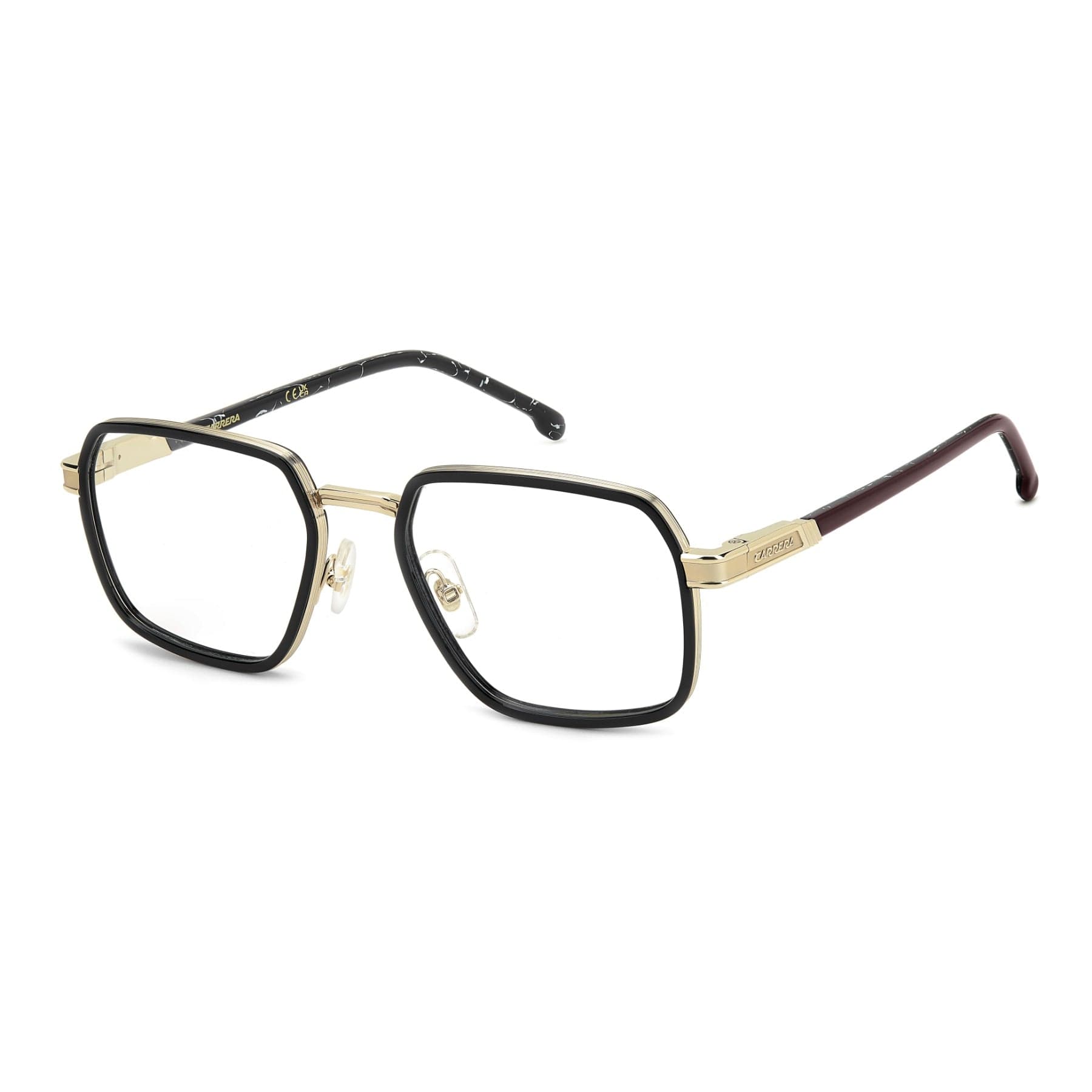 Carrera Frame 1144 in BLACK, three quarter view