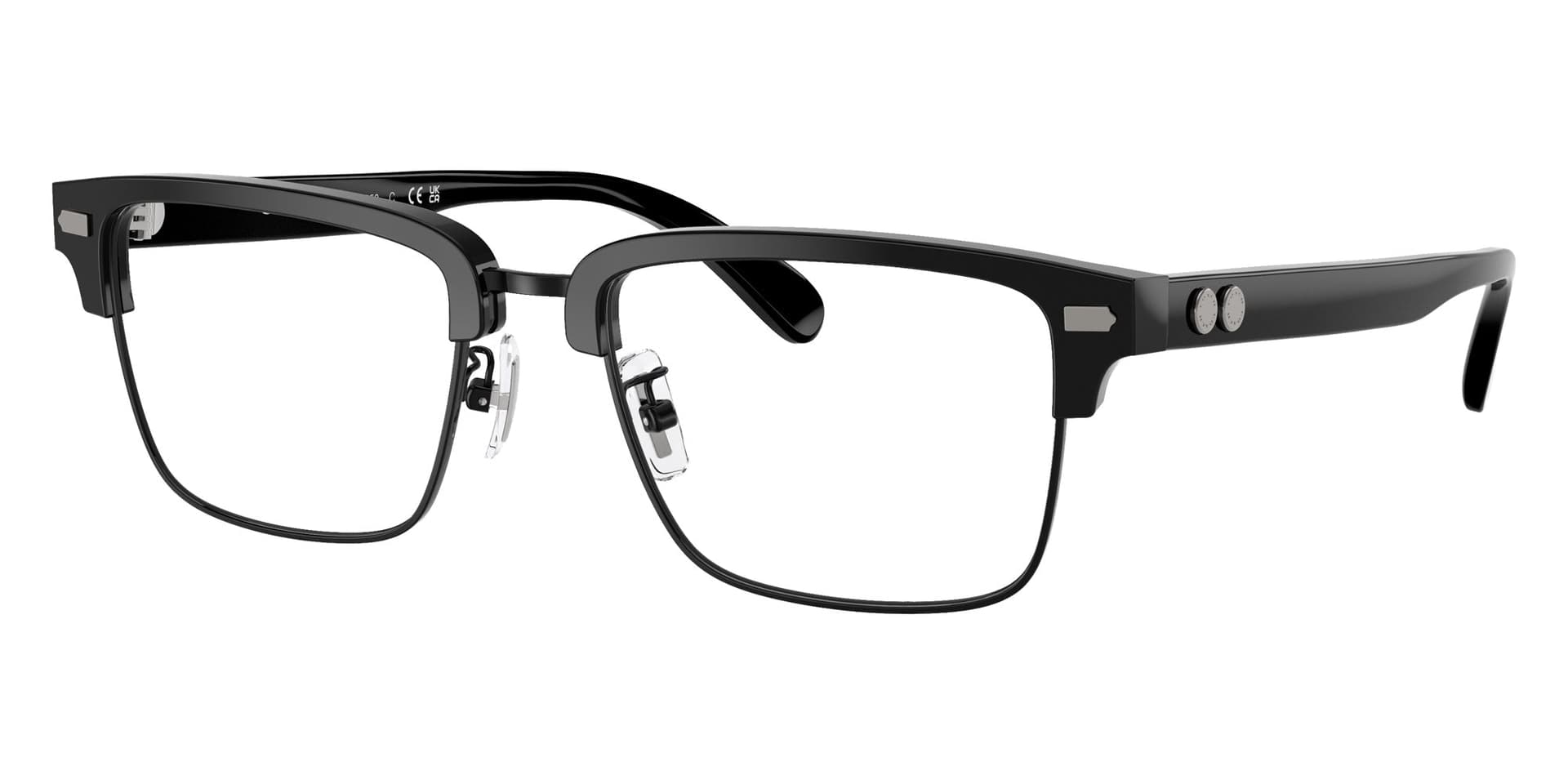 Coach Frame HC6253 in Black (5002), front three-quarter view