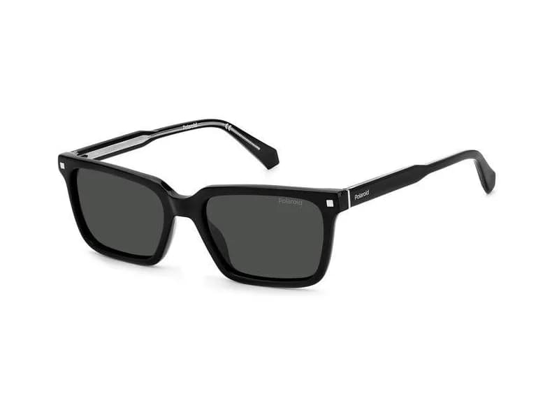 Polaroid Sunglasses PLD 4116/S/X in Negro (807), front three-quarter view