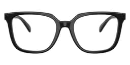 Coach Frame HC6271U in Black (5002), straight front view