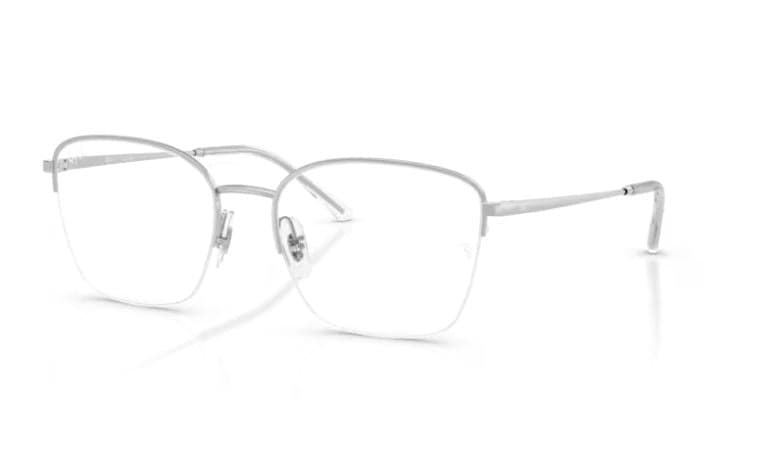 Ray-Ban Frame RX6554I in Silver (2501), front three-quarter view