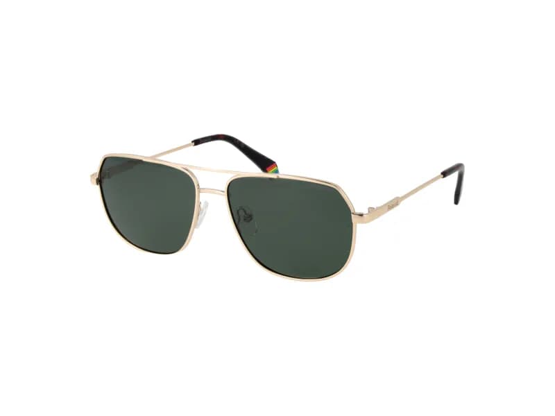 Polaroid Sunglasses PLD 6195/S/X/N in Dorado (J5G), front three-quarter view