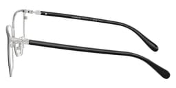 Coach Frame HC5195TD in Matte Black (9003), side profile view