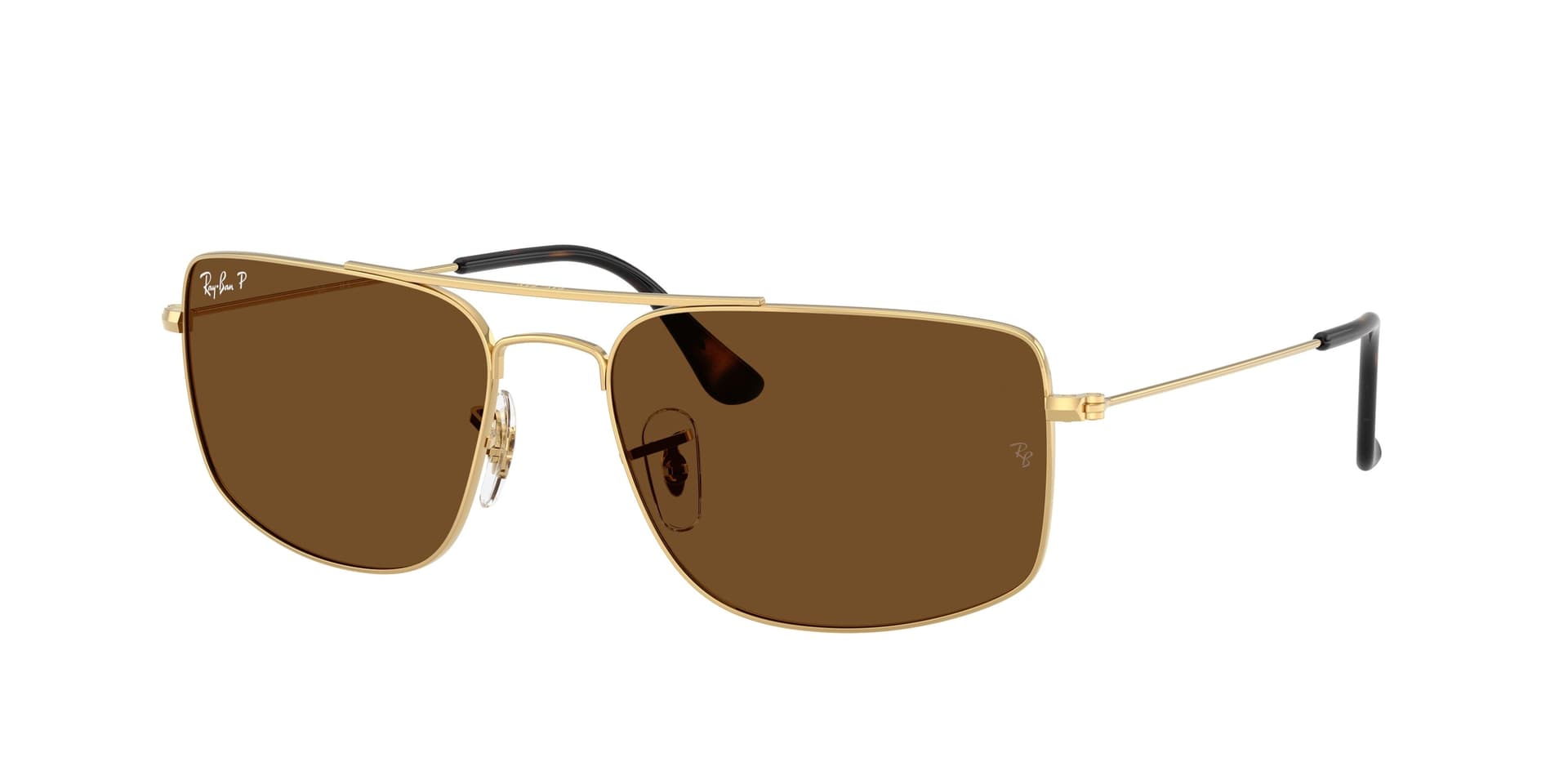 Ray-Ban Sunglasses RB3779 in 001/57 (001/57), front three-quarter view