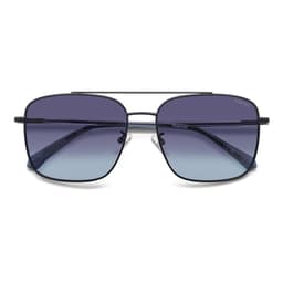 Polaroid Sunglasses PLD 4192/G/S/X in MATTE BLACK, straight front view