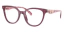 Coach Frame HC6259U in Milky Purple / Clear Blue Light 5954SB (5954SB), front three-quarter view