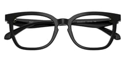 Coach Frame HC6288U in Black 5002 (5002), straight front view