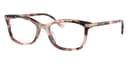 Coach Frame HC6219U in Rose Pearl Tortoise (5528), front three-quarter view