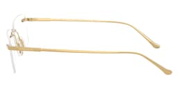 Coach Frame HC5196TD in Shiny Gold (9441), side profile view