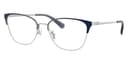 Coach Frame HC5202 in Silver/Blue 9481 (9481), front three-quarter view