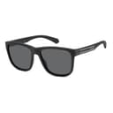 Polaroid Sunglasses PLD 2155/S in MATTE BLACK, three quarter view