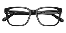 Coach Frame HC6291U in Black 5002 (5002), straight front view