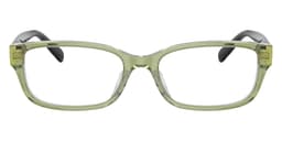 Coach Frame HC6221U in Transparent Green Hopper (5786), straight front view