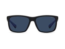 Polaroid Sunglasses PLD 7043/S in Negro (0VK), straight front view