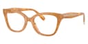 Coach Frame HC6290U in Blonde Tortoise 5939 (5939), front three-quarter view