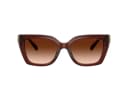 Coach Sunglasses HC8408U in 584174 (584174), straight front view