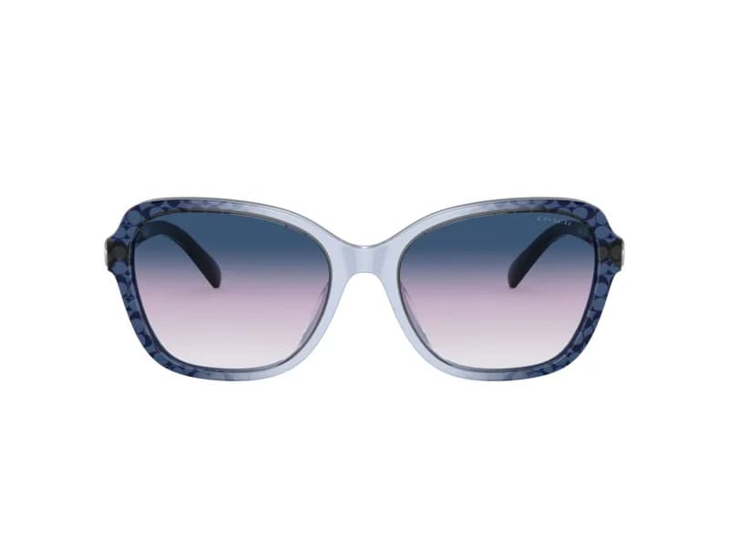 Coach Sunglasses HC8349U in 57088H (57088H), straight front view